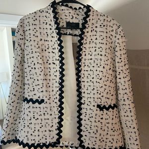 NEW W TAGS JCrew Women’s ivory tweed jacket
